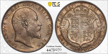 1905 1/2 Cr S-3980 MS63