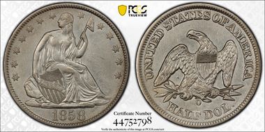 1858-O 50C WB-32 RPD N1