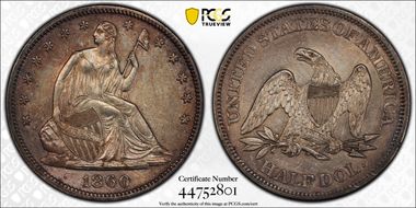 1860 50C WB-1, Type 2 Reverse N1