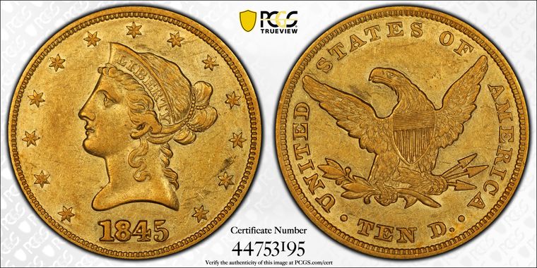 Cert 44753195 - Coin Image