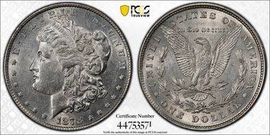 1878 8TF $1 AU50