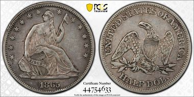 1865 50C WB-1, FS-301 RPD VF35