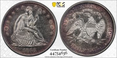 1866 50C WB-7 Motto MPD N1