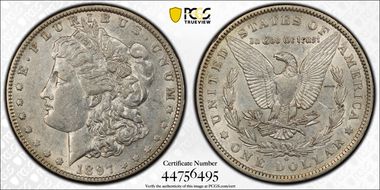 1897-O $1 XF45