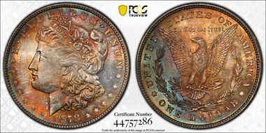 1878 8TF $1 MS63