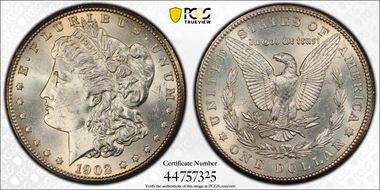 1902-S $1 MS62