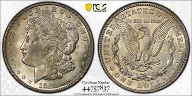 1921-S $1 MS64
