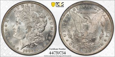 1884-O $1 MS63