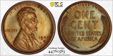 1909-S VDB 1C MS64BN