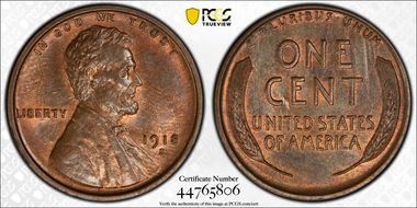 1918-S 1C MS64BN