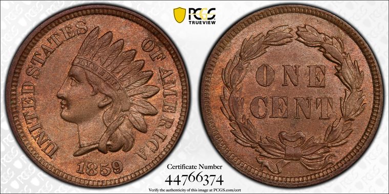 Cert 44766374 - Coin Image