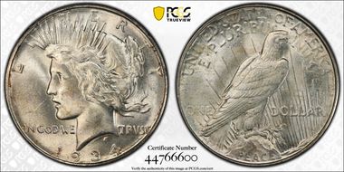 1934-D $1 MS63