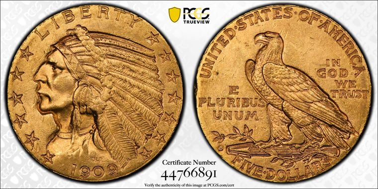 Cert 44766891 - Coin Image