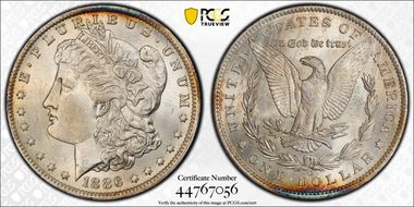 1886-O $1 MS62+