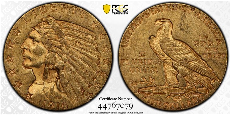 Cert 44767079 - Coin Image