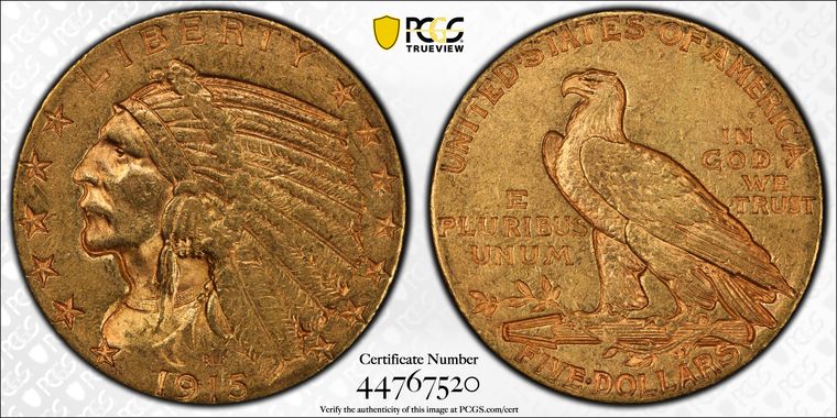 Cert 44767520 - Coin Image