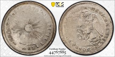 1914-GRO 2 Peso KM-643 MS61