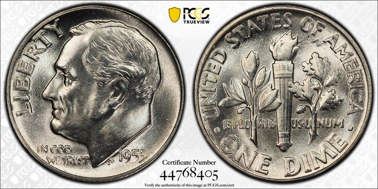 Cert 44768405 - Coin Image