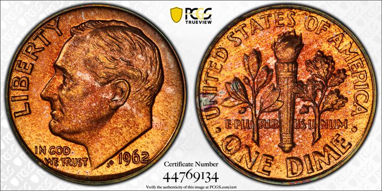 Cert 44769134 - Coin Image