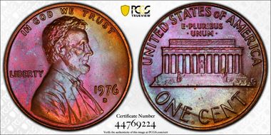 1976-D 1C MS66BN