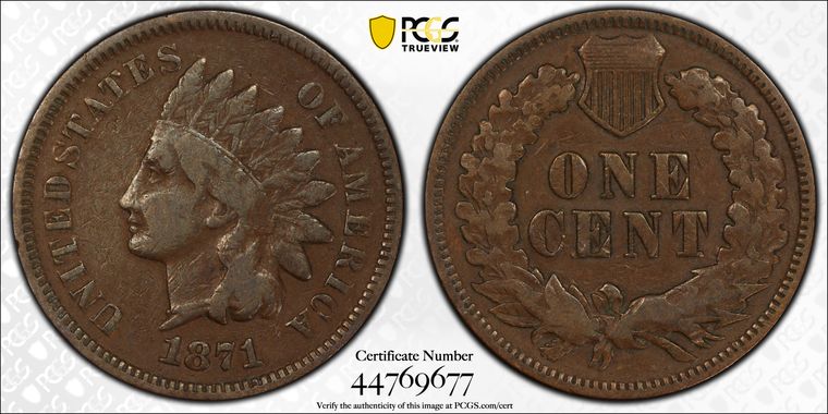 Cert 44769677 - Coin Image