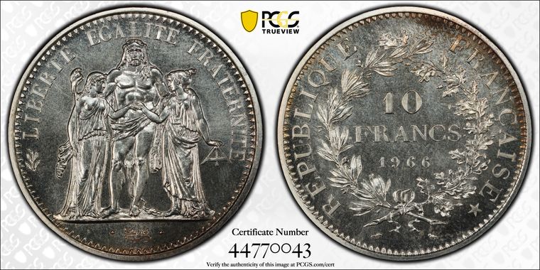 Cert 44770043 - Coin Image