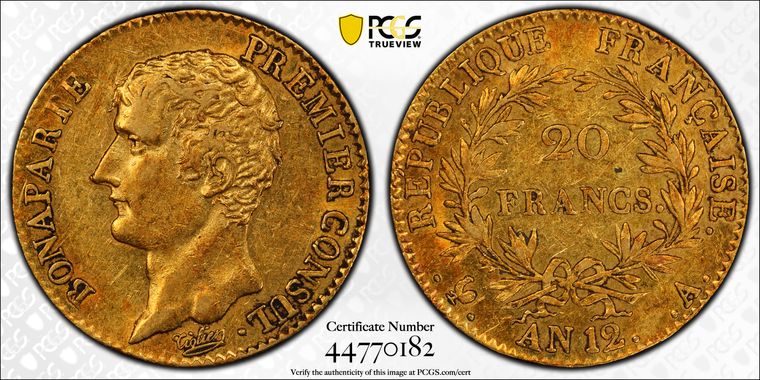 Cert 44770182 - Coin Image