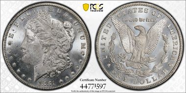 1881-CC $1 MS63