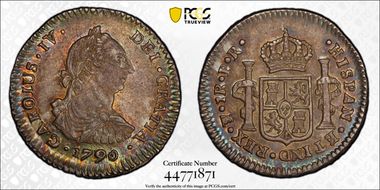 1790-PTS PR Real Calico-460 MS63