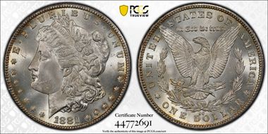 1881-CC $1 MS63