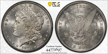 1878-CC $1 MS62