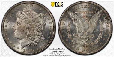 1878-CC $1 MS61