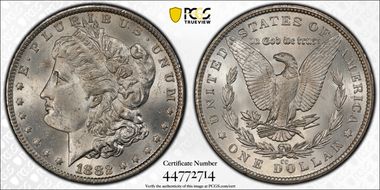1882-CC $1 MS63