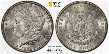 1882-CC $1 MS63