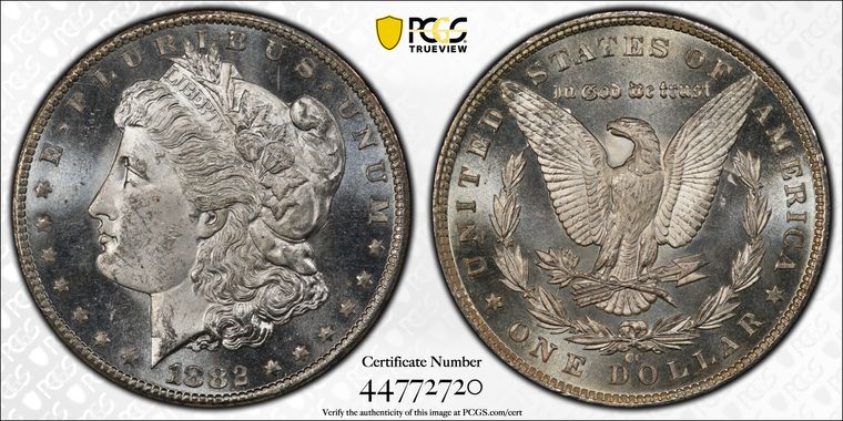 Cert 44772720 - Coin Image