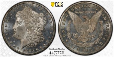 1883-CC $1 MS63PL