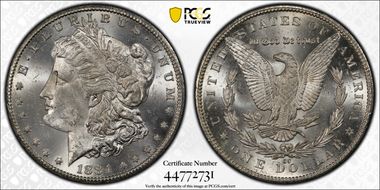 1884-CC $1 MS63