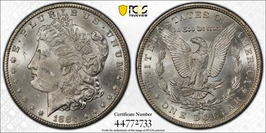 1884-CC $1 MS62