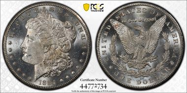 1884-CC $1 MS63