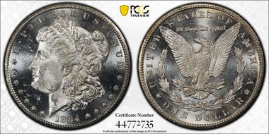 1884-CC $1 MS63