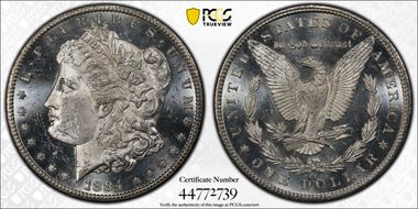 1884-CC $1 MS63PL