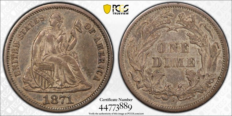 Cert 44773889 - Coin Image