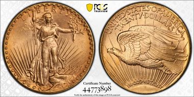 1927 $20 MS63