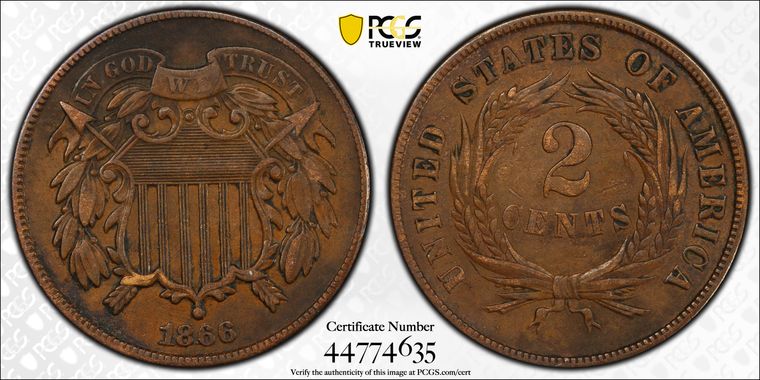 Cert 44774635 - Coin Image