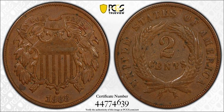 Cert 44774639 - Coin Image