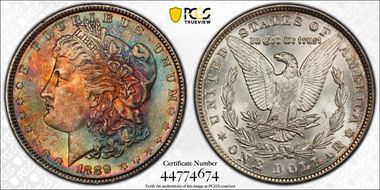 1889 $1 MS64