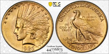 1926 $10 MS61