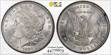 1881-CC $1 GSA Hoard MS64