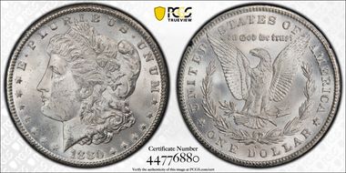 1880-CC $1 GSA Hoard MS63