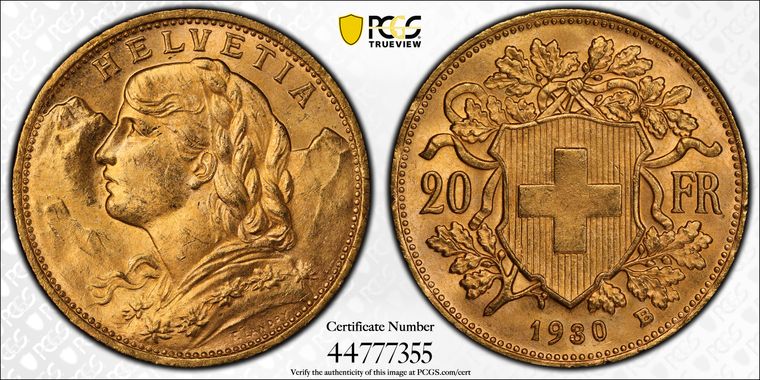 Cert 44777355 - Coin Image